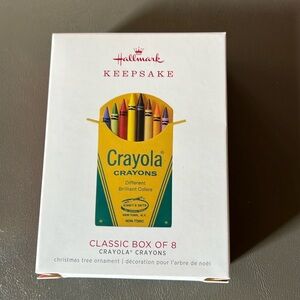 Hallmark Keepsake 2018 Crayola classics ornament - NIB